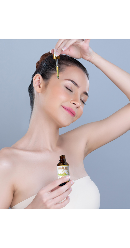 LuminaLux Skin Repair Oil - Gold